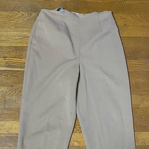 Talbots Stretch High-Waisted Beige Pants